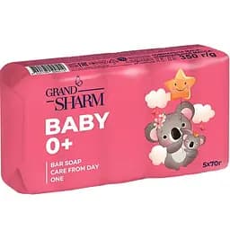 Детское мыло Мыловаренные традиции Шарм Забота с первых дней, 5 шт. по 70 г