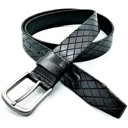 Ремінь шкіряний Weatro чоловічий 3,3х105-125 см acs0027245