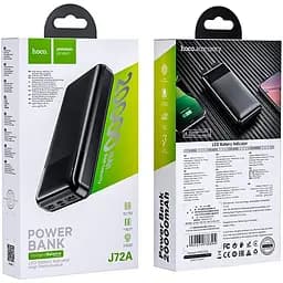 Зовнішній акумулятор Hoco J72A Easy Travel 20000mAh 10W Black (738394) [101331] - мініатюра 5