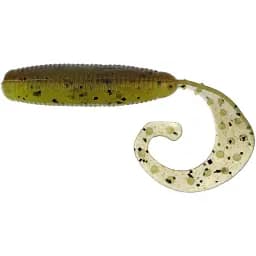 Силікон Reins Fat G-Tail Grub 2" B08 Green Pumpkin Chart Melon (16 шт/уп)