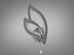Світильник настінний LED Diasha 2455/1HR, 17W, 935 лм, хром, сучасний стиль для кухні - мініатюра 3
