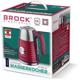 Електрочайник Brock WK 9806 RD - мініатюра 2