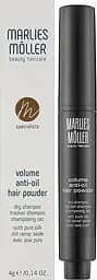 Сухой шампунь придающий объем с шелком Volume Anti-Oil Hair Powder Marlies Moller 4г (21026)