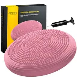 Балансувальна подушка-диск 4FIZJO MED+ 33 см (сенсомоторна) масажна Pink 4FJ0316 (P-5907739313829) - мініатюра 2