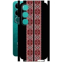 Защитная пленка StatusSKIN для Vivo Y300 5G Корпус Винил Вышиванка 3