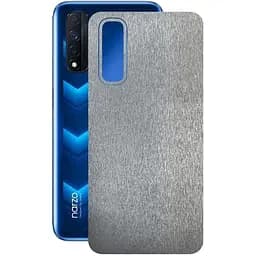 Захисна плівка StatusSKIN для Realme Narzo 30 2021 Корпус Вініл Метал срібло