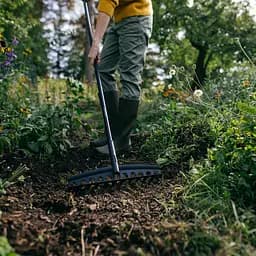 Граблі пластикові Fiskars Solid™ 41 см, 135064 (1014917) - мініатюра 2