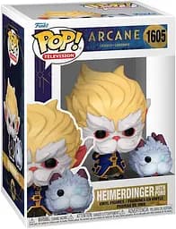 Колекційна фігурка   Funko Pop Аркейн Хеймердінгер і Поро Arcane Heimerdinger with Poro 10 см FP A HP 1605 - мініатюра 3