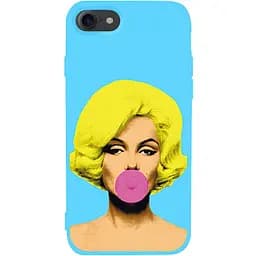 Чохол-накладка Toto Matt TPU 2 mm Print Case Apple iPhone 7/8/SE 2020 #44 Monro Sky Blue