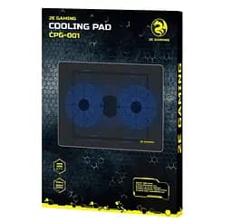 Охолоджувальна підставка для ноутбука 2E Gaming CPG001 2xFan LED 14 дюймів  - мініатюра 7