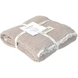 Покрывало Lotus Home Larna muslin 160х200 см бежевое (svt-2000022344258)