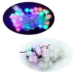 Гірлянда Шишка Usb 40 LED лампочок 6 м біла