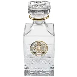 Подарунковий набір склянок для віскі Boss Crystal "Гербовий з козаками": графін - мініатюра 3