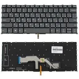 Клавіатура для ноутбука LENOVO (IdeaPad: S540-13ARE) rus, black, без кадру, підсвічування клавіш