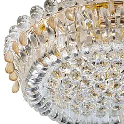 Люстра стельова Brille кришталева LED E14 40W NW Glass (BCL-604C/6) - мініатюра 2