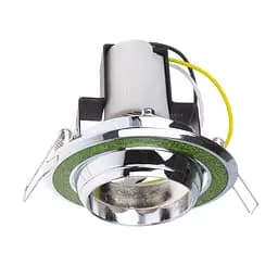 Світильник точковий Brille поворотний RO-50D ShGREEN/CHR 161267