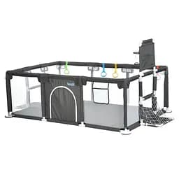 Детский манеж Bambi MR 1338-G Oxford 150D черный