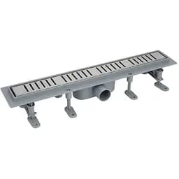 Душевой канал Mixxus Drain-07-30 с накладкой из нержавеющей стали 300 мм MI6514