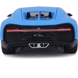 Автомодель Maisto Bugatti Chiron біло-блакитний - тюнін, 1:24 (32509 white/blue) - мініатюра 9