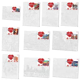 Картина за номерами 40х50 KpNe-01 Danko Toys PAINTING BY NUMBERS Вид 8 - мініатюра 3