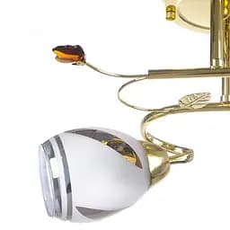 Люстра стельова Brille класична E27 40W G (LK-367C/2) - мініатюра 2