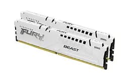 Оперативна пам'ять Kingston FURY 64 GB (2x32GB) DDR5 6400 MHz Beast White (KF564C32BWK2-64)
