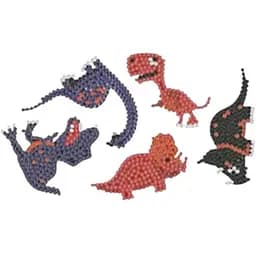 Набор для творчества алмазная мозаика Bambi Динозавры фигурки-наклейки FG24062201B-5