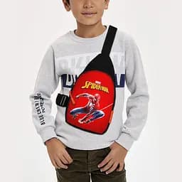 Сумка через плечо детская Человек-паук 29х17 см сумка слинг для мальчика (02260)