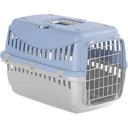 Переноска для животных MP Bergamo Gipsy металлическая дверца 1 smal 46x31x32 cм Light Blue