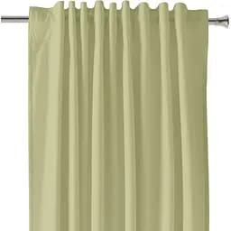 Штори на кухню та в кімнату Cosas Olive 180х260 см 2 шт оливка (Curtains_27Olive_DUK_180x260) - мініатюра 2
