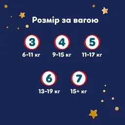 Підгузки-трусики нічні Pampers Night Pants Розмір 4 (9-15 кг) 52 шт. - мініатюра 11