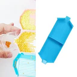 Лоток для алмазної мозаїки A-Toys подвійний блакитний