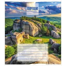 Зошит загальний "Пейзажі" 060-482701L-3 в лінію, 60 аркушів