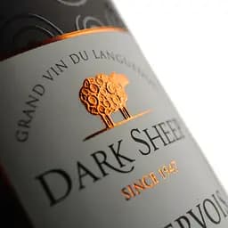 Вино Dark Sheep Rouge AOP Minervois, червоне, сухе, 0.75 л - мініатюра 3