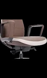 Офісне крісло GT Racer (B-3195 Beige/Brown) - мініатюра 8