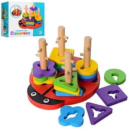 Іграшка Tree Toys Геометрика MD 1027 дерев'яна - мініатюра 2