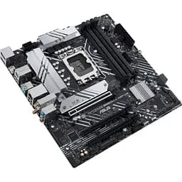Материнська плата Asus Prime LGA1700, B660M-A WIFI D4, B660, 4xDDR4, Int.Video(CPU), 4xSATA3, 2xM.2, 1xPCI-E 16x 4.0, 2xPCI-E 16x 3.0, ALC897, GLan, WiFi 6, Bluetooth 5.2, 5xUSB3.2/6xUSB2.0, HDMI/DP, MicroATX - мініатюра 4