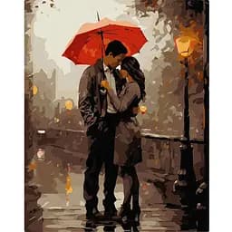 Картина по номерам Ideyka Гармония влюбленных KHO8371 40х50 см