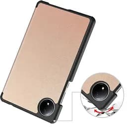 Чохол-книжка BeCover Smart Case для Xiaomi Redmi Pad SE 8.7" Rose Gold (711909) - мініатюра 2