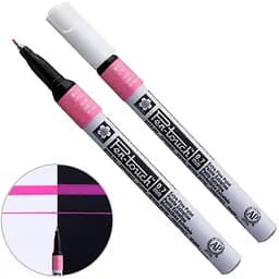 Маркер Pen-Touch Рожевий флуоресцентний тонкий (EXTRA FINE) 0.7 мм Sakura