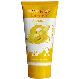 Лубрикант Hot Kiss Cherry Banana Cream на водной основе 200 мл (ROZ6501053536)
