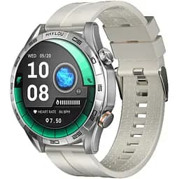 Умные часы Xiaomi Haylou Solar 5 (LS20) 1 силиконовый ремешок серебристые