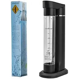 Сифон для газування води Soda@home Mercurius 7006 + балон чорний