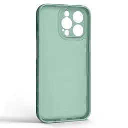 Силиконовый чехол для Apple iPhone 14 Pro Max, Icon Ring, зеленый, панель-накладка, с кольцом-подставкой на 360°, противоударный, возможность использования магнитных держателей, ArmorStandart (ARM68727) - мініатюра 2