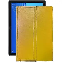 Чехол StatusCASE из экокожи для планшета Huawei MediaPad M5 lite 10 Желтый