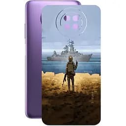 Захисна плівка StatusSKIN для Xiaomi Redmi Note 9 5G 2020 Корпус Вініл Корабель