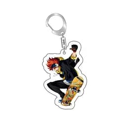 Брелок акриловый Скейт: Бесконечность Рэки Кян SK8 the Infinity Reki Kyan 5 см