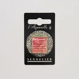 Акварельна фарба Sennelier, полукювета, S4, Кадмій червоно-пурпуровий (Cadmium Red Purple)