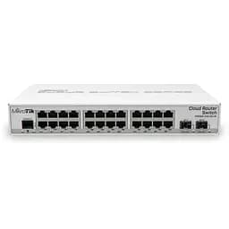 Коммутатор Mikrotik CRS326-24G-2S+IN, 24xGb LAN, 2xSFP+cages, RouterOS L5 или SwitchOS (dualboot), des