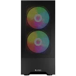 Корпус LogicConcept ARYA MESH+GLASS ARGB fans 2x140mm+1x120mm BLACK без БЖ ATX - мініатюра 2
